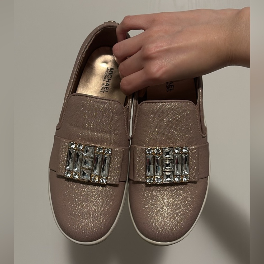 Michael Kors Kids Michelle Slip-On Sneaker Size 3